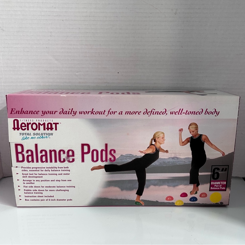 AEROMAT 2 yellow Balance Pods